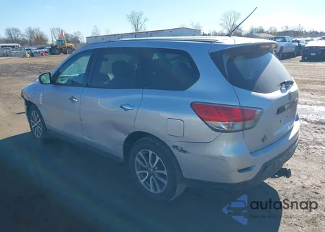 2013 Nissan Pathfinder S из США, поврежденный, VIN 5N1AR2MN8DC668494